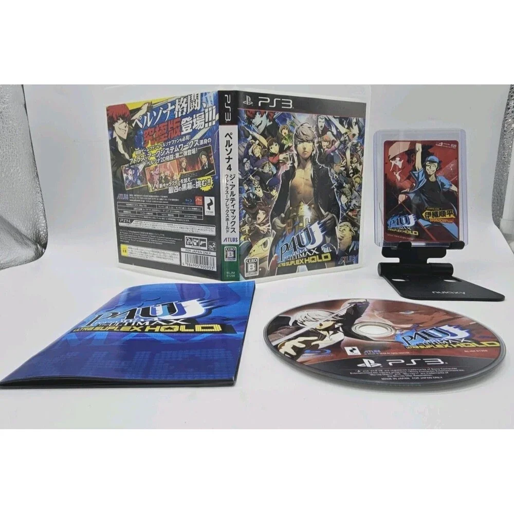 Persona 4: Arena Ultimax (PS3, Japan, 2014) CIB + Collector’s Card Included